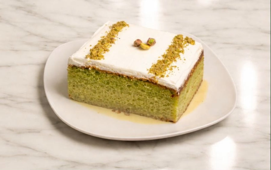 Pistachio Milk Cake